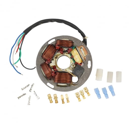 120W VESPA PX Stator Plate Assembly 12v 125/150/200/LML 12Volt