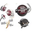 Motone Bel Air Tail Light + Fender Mount Kit - Polish