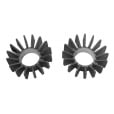 Motone Big Fin Exhaust Clamps - EFI