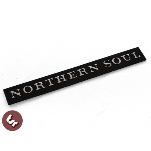 Billet CNC Horncast Badge/Emblem Northern Soul fits VESPA PX/LML/T5/Piaggio
