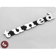 Billet CNC Legshield/Side Panel Badge/Emblem TUNED hotrod fits VESPA PX/LML/T5