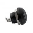 Motone Billet Micro Switch Button - Momentary - M12 - Black