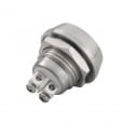 Motone Billet Micro Switch Button - Momentary - M12 - Stainless