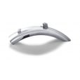 Motone Bobbed Rear Mudguard/Fender - Polished Aluminium