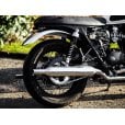 Motone Bobbed Rear Mudguard/Fender - Polished Aluminium
