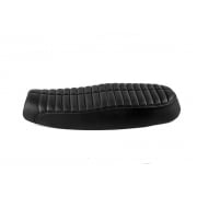 Bonneville Dual Seat - Rattlesnake Tail - Black