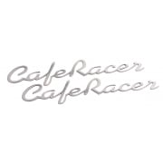 Cafe Racer - Petrol Tank / Side Panel Emblem Set - Polish - Pair