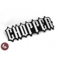 Chopper CNC Billet Tank Badge/Emblem Chop Bobber Harley BSA/XS650 1% NCC Triumph