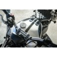 Motone Custom Fuel Gas Cap - Billet Aluminium - Rippled