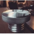 Motone Custom Fuel Gas Cap - Billet Aluminium - Spun Satin Finish