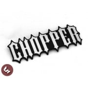 Cutdown Chopper CNC Billet Legshield Badge/Emblem Chop for LAMBRETTA/VESPA px/gp