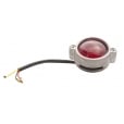 Motone Eldorado Tail Light - LED - Shot Blast