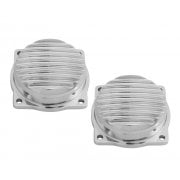 Finned EFI Carb Tops Polished