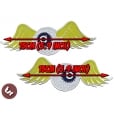 Flying Eyeball Billet Tank Badge/Emblem Fits Harley Davidson Chop Chopper Bobber