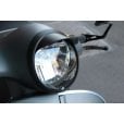 TSR GTS Headlight Rim with Peak/Cap Vespa GTS/GTS Super/GT Matte Black