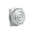 Motone HD CV Finned Carb Top Lid - Rippled - Polish
