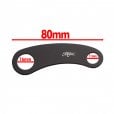 Motone Indicator/Turn Signal Brackets - Top Shock Mount - Black