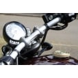 Motone Infinity Gas Cap - Brass Rippled Top - Aluminium Thread - Rippled