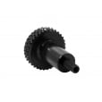 Motone Knurled Choke Knob - Black