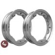 LAMBRETTA Billet Tubeless Sip Wheel Rim 3.50x10 PAIR X2