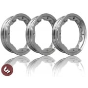 LAMBRETTA Billet Tubeless Sip Wheel Rim 3.50x10 ThreeX3