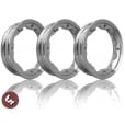 LAMBRETTA Billet Tubeless Sip Wheel Rim 3.50x10 ThreeX3