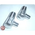 LAMBRETTA Centre Stand Feet/Boots Polished Alloy