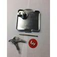 LAMBRETTA Chrome Locking Fuel Tank Flap + Keys  GP