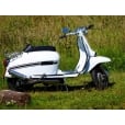 LAMBRETTA Custom Billet Kickstart Chrome Series 3/2/GP SX/LI/TV/LIS/Special