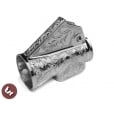 LAMBRETTA Engraved & Chromed GP Headset Cover Handlebar Switch Housing Custom