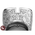 LAMBRETTA Engraved & Chromed GP Headset Handlebar Bottom Custom