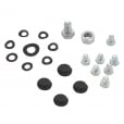 LAMBRETTA Flywheel Cover Fixing Kit Rubber Grommets+Steel Bolts