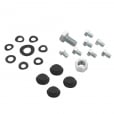 LAMBRETTA Flywheel Cover Fixing Kit Rubber Grommets+Steel Bolts