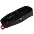 LAMBRETTA Genuine Brown Dark Leather Quality Bench Seat