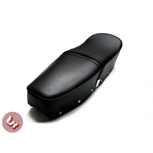LAMBRETTA Genuine Leather BLACK Top Quality Bench Seat Series 1/2/3/GP SX/LI/TV