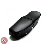 LAMBRETTA Genuine Leather BLACK Top Quality Bench Seat Series 1/2/3/GP SX/LI/TV
