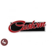 LAMBRETTA GP Billet CNC Legshield Badge/Emblem CUSTOM