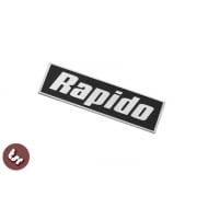 LAMBRETTA GP Billet CNC Legshield Badge/Emblem RAPIDO