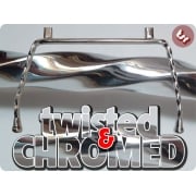 LAMBRETTA GP/S3 Custom Twisted Centre Stand - Chrome