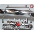 LAMBRETTA GP/S3 Custom Twisted Centre Stand - Chrome