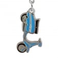 LAMBRETTA GP Scooter Key Ring Blue