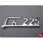 LAMBRETTA Legshield Badge RB25 rb225 (small) Chrome