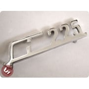 LAMBRETTA Legshield Badge Series 3 'Li225' Chrome