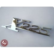 LAMBRETTA Legshield Badge SX 'X225' Chrome