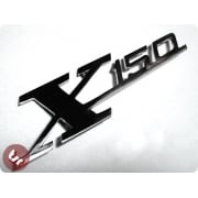 LAMBRETTA Legshield Badge SX150 'X150' Chrome sx series 3