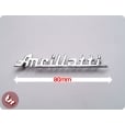 LAMBRETTA Legshield/Panel Badge 'Ancillotti' Chrome