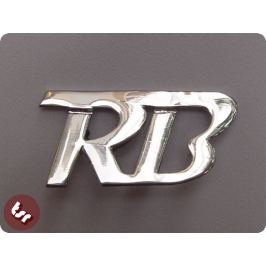 LAMBRETTA Legshield/Panel Badge 'RB' RB22/RB225/20