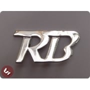 LAMBRETTA Legshield/Panel Badge 'RB' RB22/RB225/20
