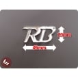 LAMBRETTA Legshield/Panel Badge 'RB' RB22/RB225/20