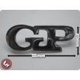 LAMBRETTA Legshield/Side Panel GP Custom Chrome Badge